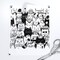 Black Cats White Rescue Cats Kids Kittens Cat Cute Funny Custom Removable Wallpaper by Spoonflower Peel & Stick Wallpaper 2FT Wide